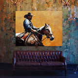 Western Cowboy 48 Wall Art