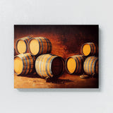 Whiskey Barrels 10 Wall Art