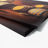 Whiskey Barrels 10 Wall Art