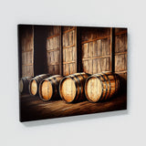 Whiskey Barrels 15 Wall Art
