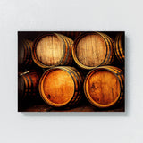 Whiskey Barrels 17 Wall Art