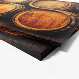 Whiskey Barrels 17 Wall Art