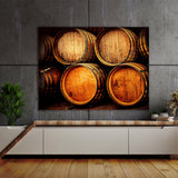 Whiskey Barrels 17 Wall Art