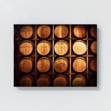 Whiskey Barrels 18 Wall Art