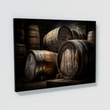 Whiskey Barrels 20 Wall Art