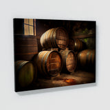 Whiskey Barrels 21 Wall Art