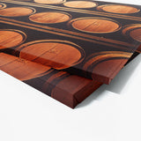 Whiskey Barrels 5 Wall Art