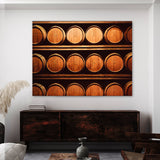 Whiskey Barrels 5 Wall Art