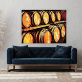 Whiskey Barrels 6 Wall Art