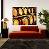 Whiskey Barrels 6 Wall Art