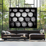 Whiskey Barrels 7 Wall Art