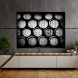 Whiskey Barrels 7 Wall Art