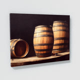 Whiskey Barrels 9 Wall Art