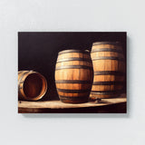 Whiskey Barrels 9 Wall Art