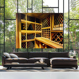 Wine Cellar Barrels 19 Wall Art