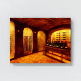 Wine Cellar Barrels 2 Wall Art