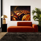 Wine Cellar Barrels 20 Wall Art