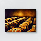 Wine Cellar Barrels 26 Wall Art