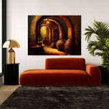 Wine Cellar Barrels 31 Wall Art