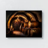 Wine Cellar Barrels 32 Wall Art
