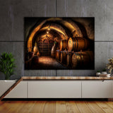 Wine Cellar Barrels 32 Wall Art