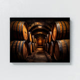 Wine Cellar Barrels 33 Wall Art