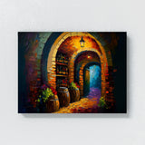 Wine Cellar Barrels 35 Wall Art