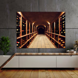 Wine Cellar Barrels 6 Wall Art