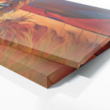 Animal African Brush Colors 9 Wall Art