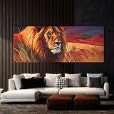 Animal African Brush Colors 9 Wall Art