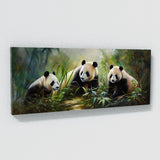 Animal Family Bamboo 80 Wall Art