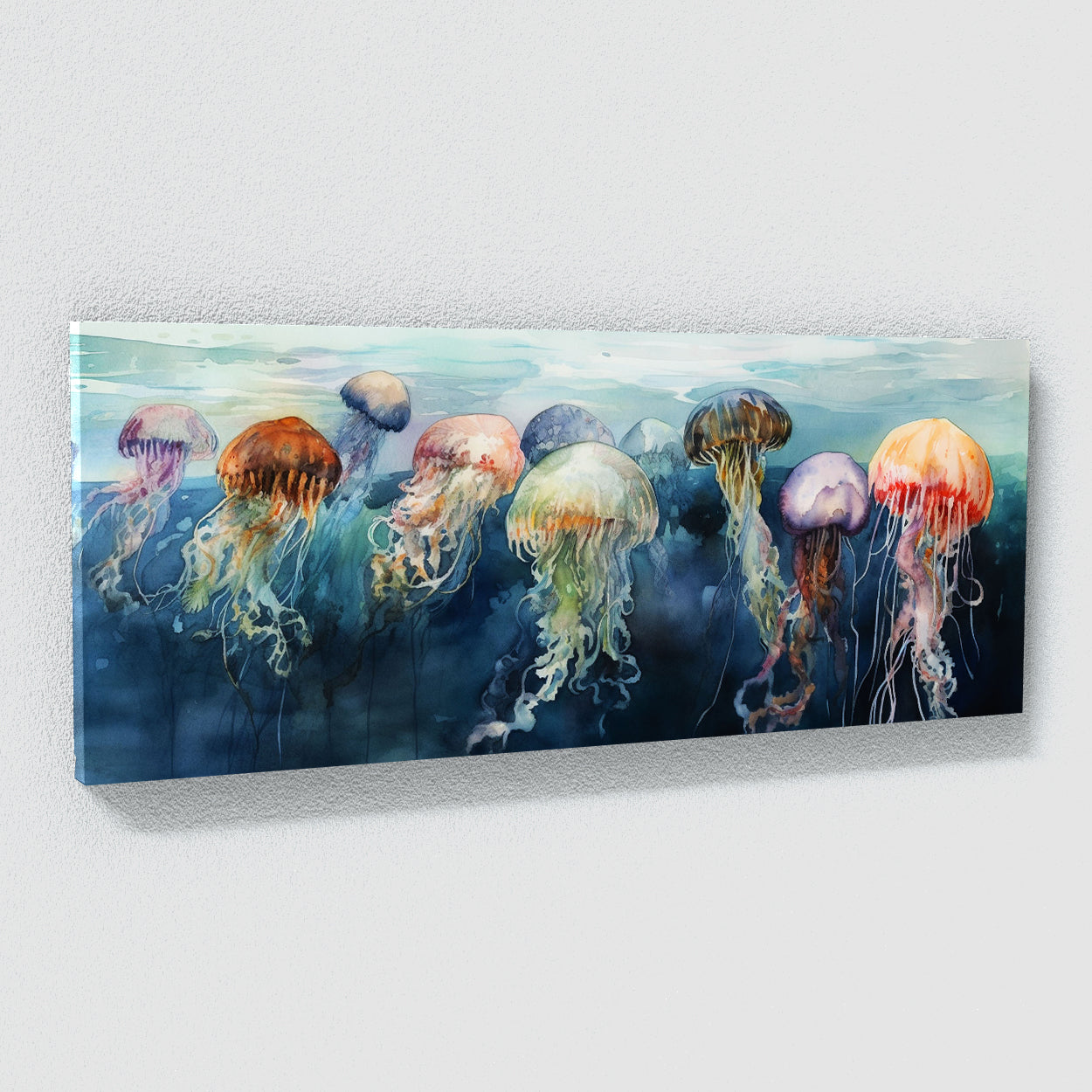 Animal Watercolor Jellyfish 47 Wall Art