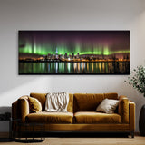 Aurora Borealis City 26 Wall Art