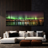 Aurora Borealis City 26 Wall Art