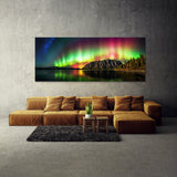 Aurora Borealis Close Up Photo 23 Wall Art