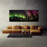 Aurora Borealis Close Up Photo 24 Wall Art