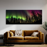 Aurora Borealis Close Up Photo 24 Wall Art
