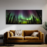Aurora Borealis Close Up Photo 52 Wall Art
