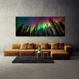 Aurora Borealis Close Up Photo 53 Wall Art