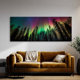 Aurora Borealis Close Up Photo 53 Wall Art