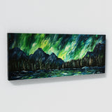 Aurora Borealis Impasto 30 Wall Art