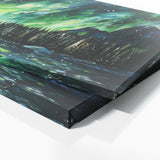 Aurora Borealis Impasto 30 Wall Art
