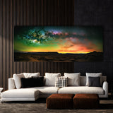 Aurora Borealis Landscape Drama 48 Wall Art