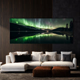 Aurora Borealis Reflection 25 Wall Art