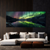 Aurora Borealis Reflection 54 Wall Art