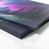Aurora Borealis Snowy Landscape 16 Wall Art