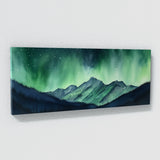 Aurora Minimalist Borealis Snowy 11 Wall Art
