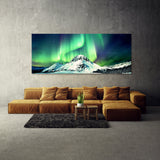 Aurora Snowy Landscape Grandeur 22 Wall Art