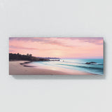 Beach Dusk Pastel Peaceful 232 Wall Art