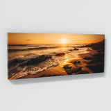 Beach Golden Light Day 203 Wall Art